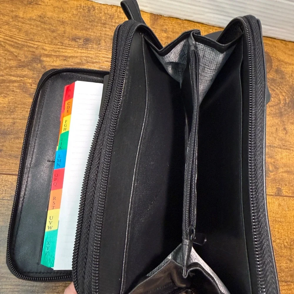 VTG 90s IP Personal Organizer Planner  Business Card Holder‎ Address Book Wallet